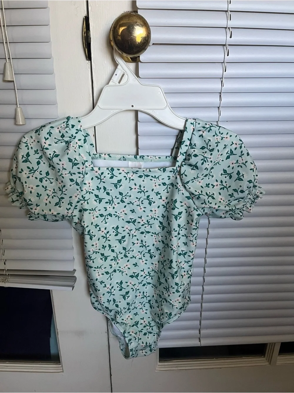 Toddler swimsuit set- Mint Green & Dusty Pink